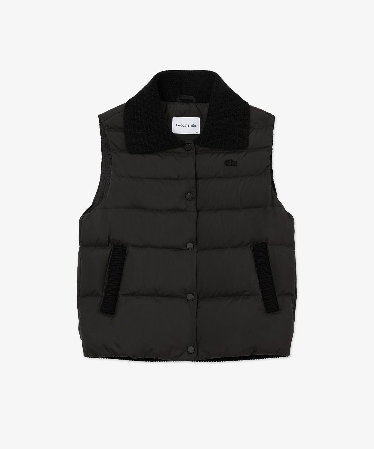라코스테(LACOSTE) 여성 스웨터 카라 다운 베스트 BF422E-56N 031