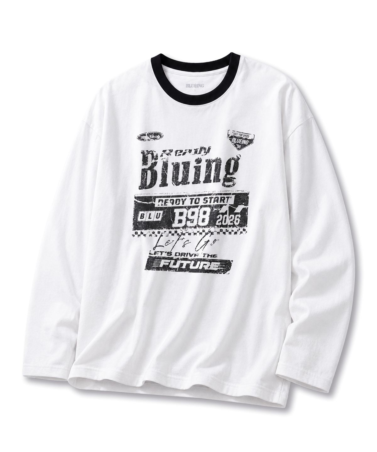 블루잉(BLUEING) BLUEING FUTURE LONG SLEEVE [WHITE]