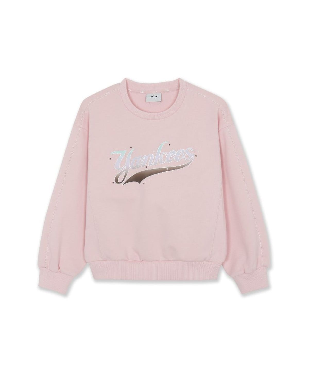 엠엘비 키즈(MLB KIDS) 스포티브 걸즈 맨투맨 NY (L.Pink)
