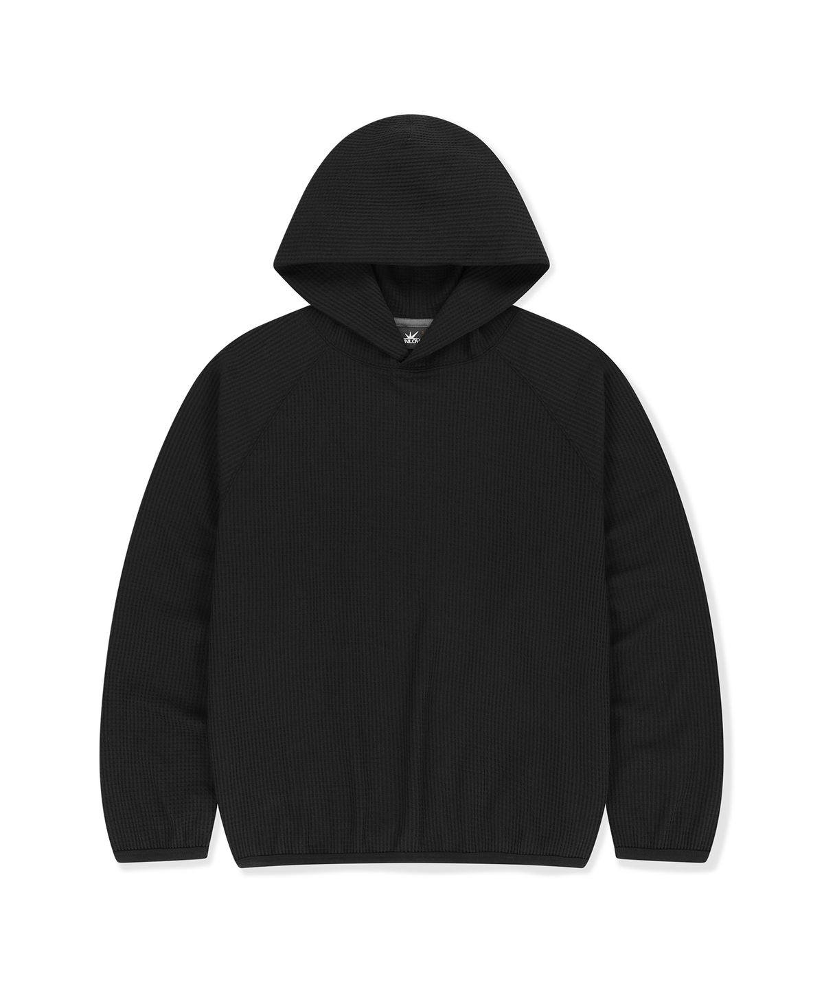썬러브투어(SUNLOVETOUR) Aero Waffle Hoodie Black