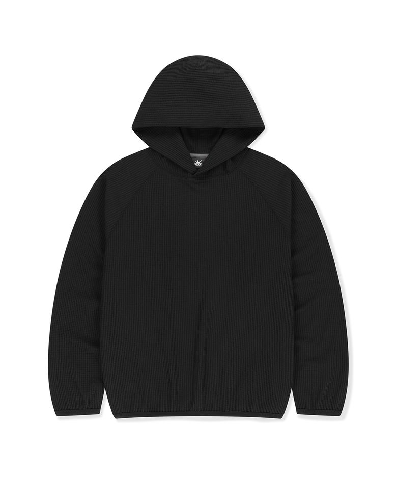 Aero Waffle Hoodie Black