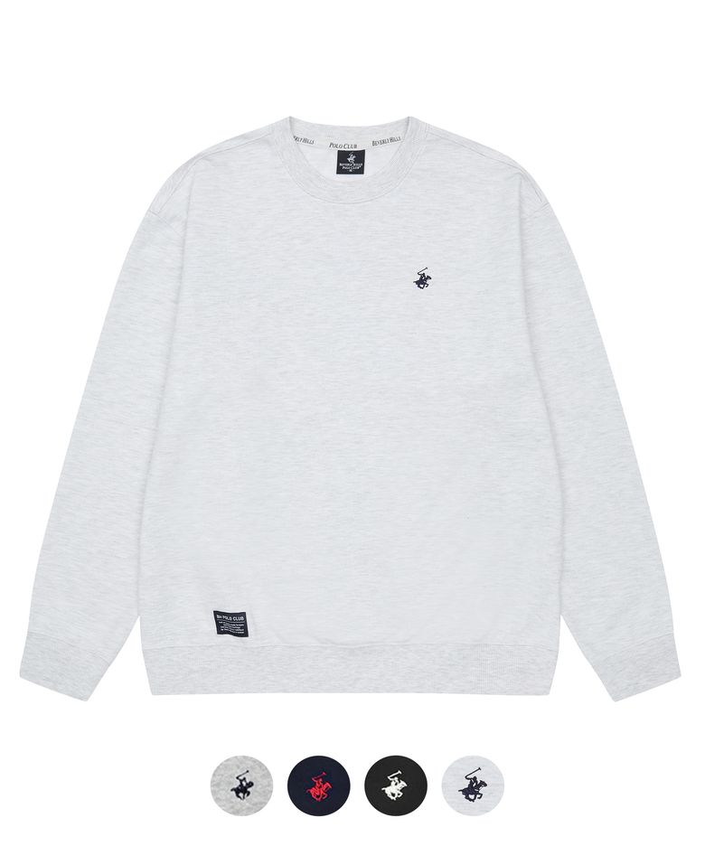 여성 시그니처 베이직 로고 맨투맨 4Color TS168