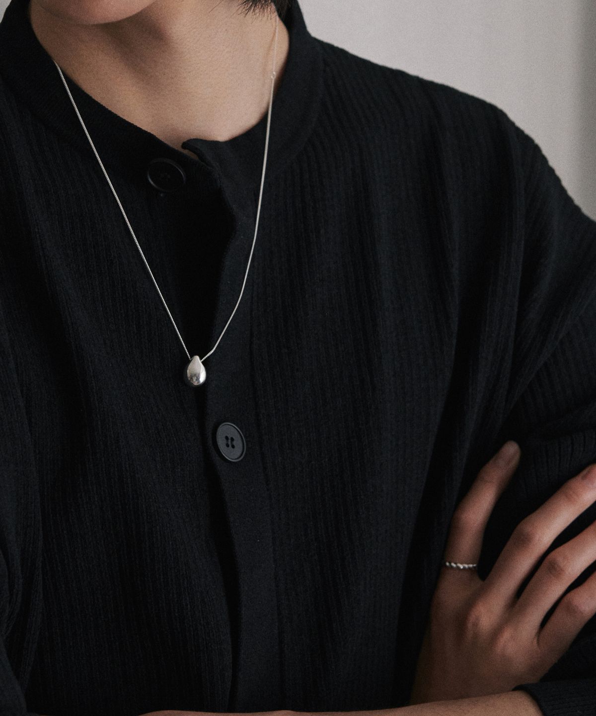 베흐트(VERTE) [Mens][925 silver] Un.silver.218 / pois necklace