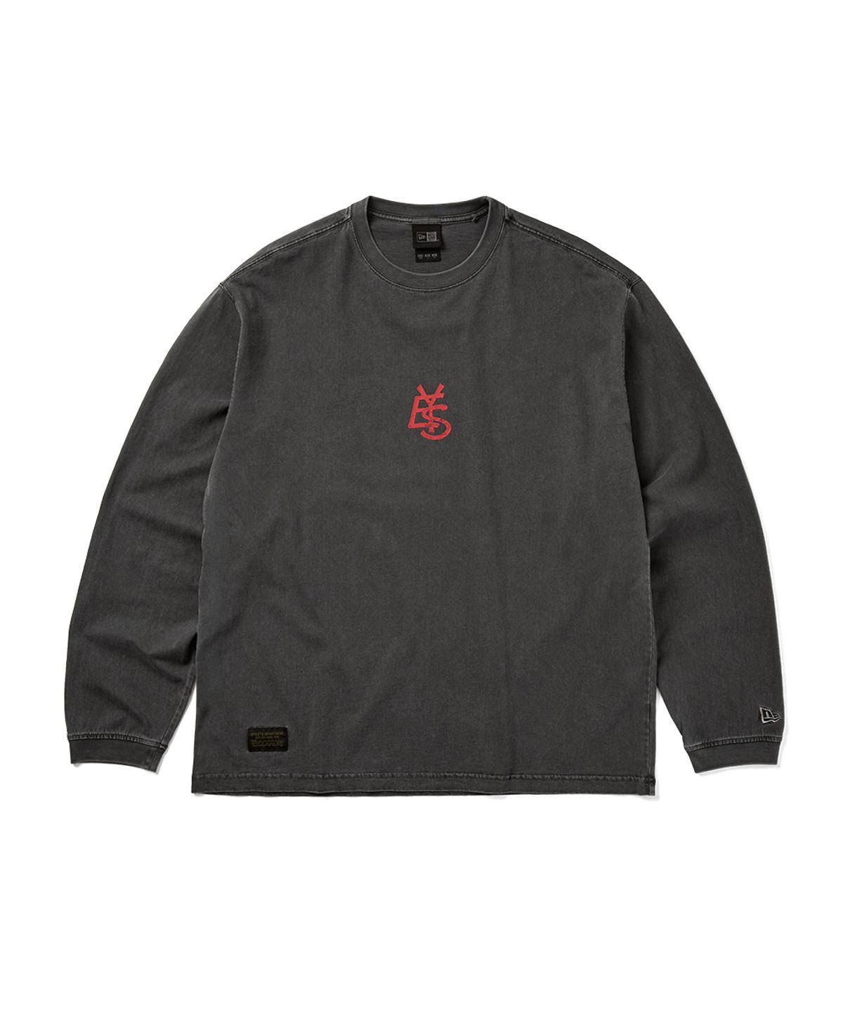 예스아이씨(YESEYESEE) YESEYESEE X NEWERA Dyed Arch Tee Charcoal