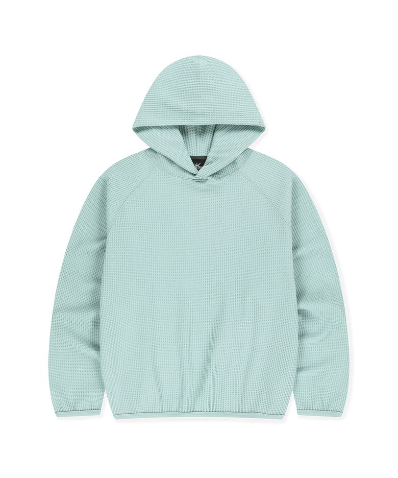 Aero Waffle Hoodie Mint