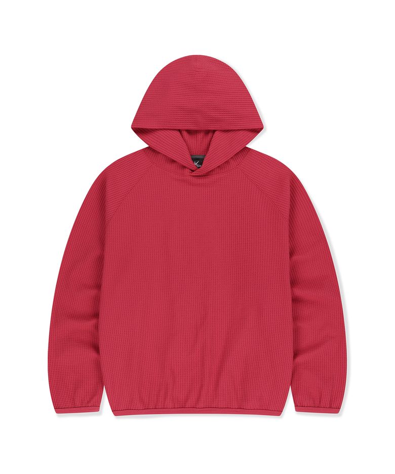 Aero Waffle Hoodie Red