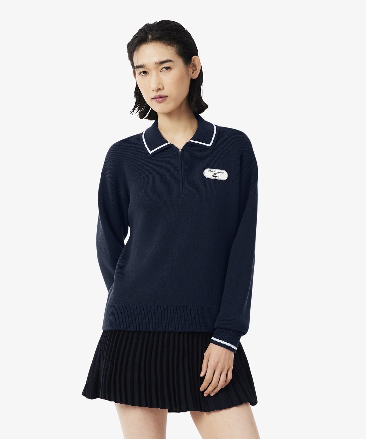 라코스테(LACOSTE) 여성 테니스 헤리티지 스웨터 AF6793-56N 166