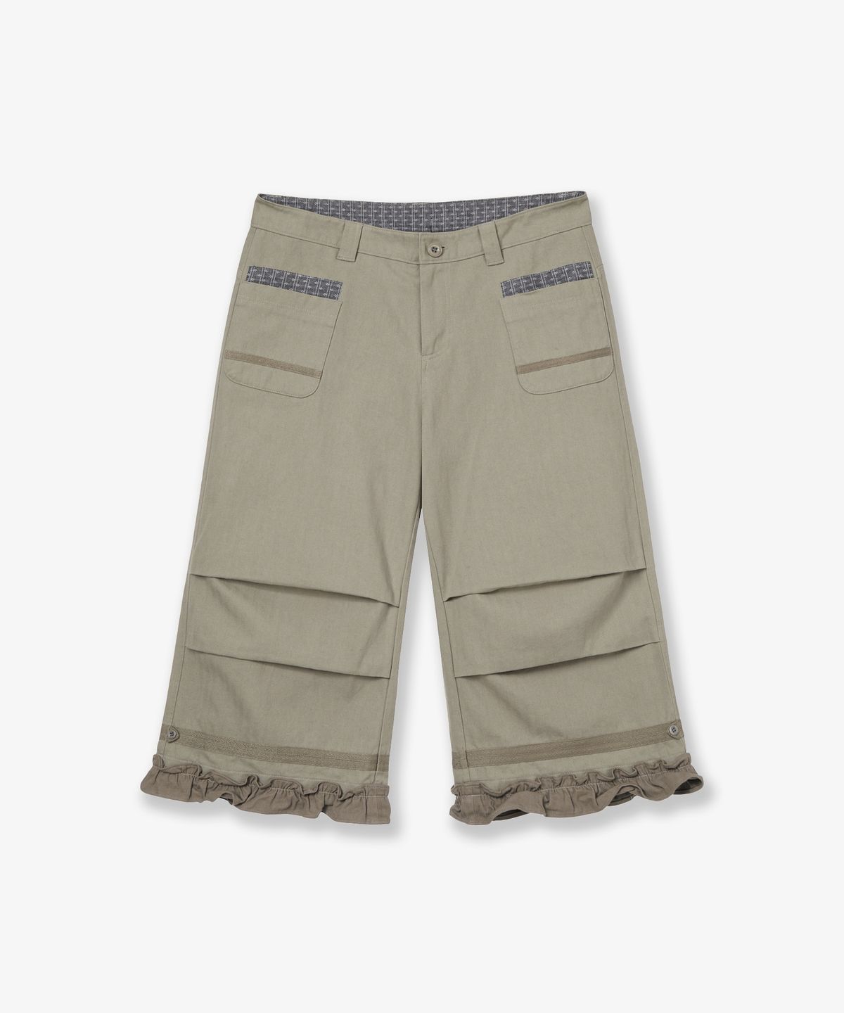 에이이에이이(AEAE) ANKLE MEDIUM PANTS [BEIGE]