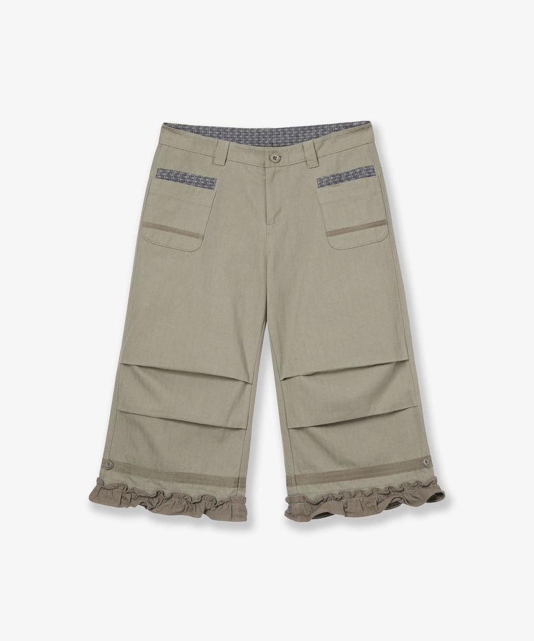 ANKLE MEDIUM PANTS [BEIGE]