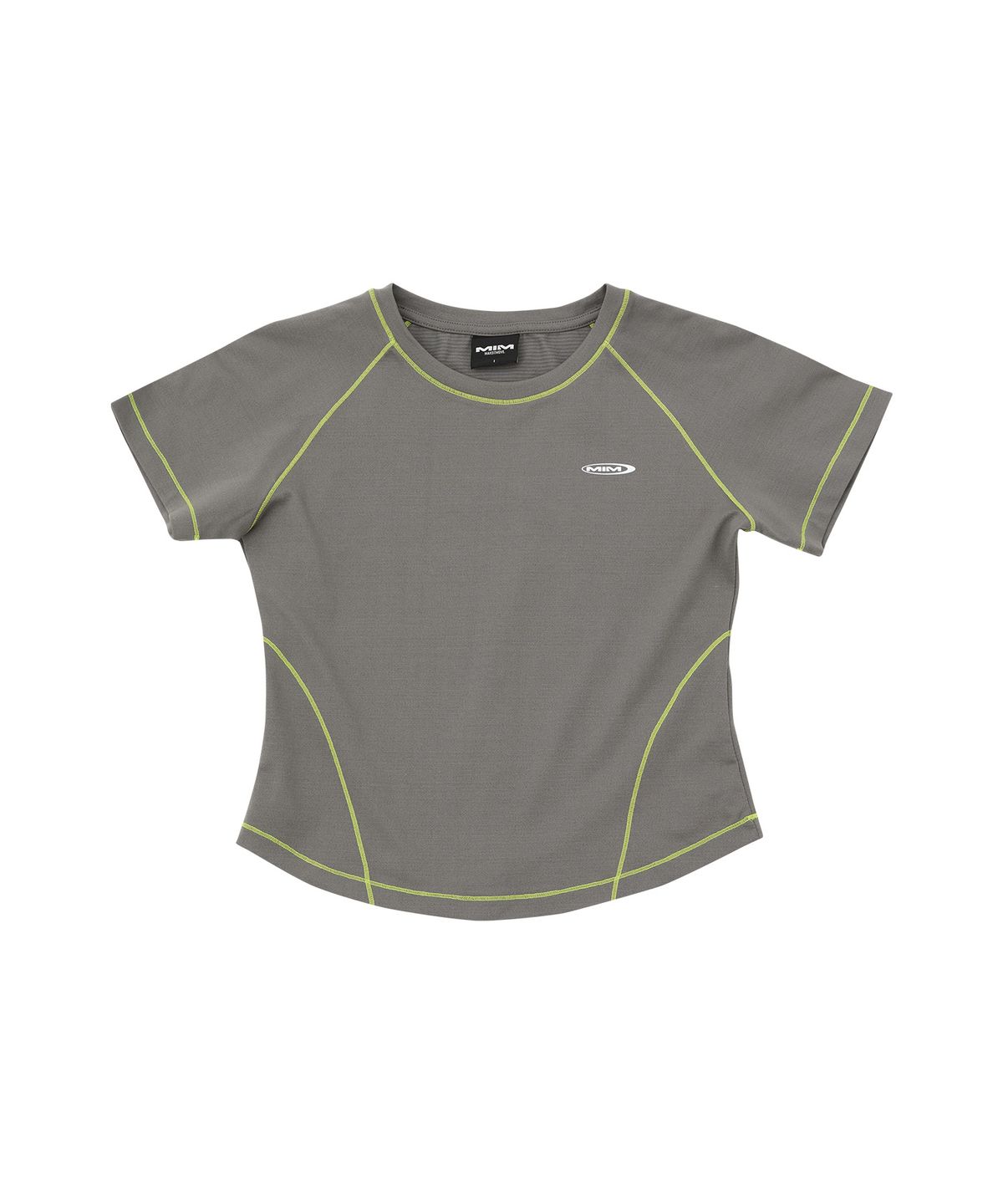 엠아이엠(MIM) MOVE SCULPT T-SHIRT_Charcoal Grey