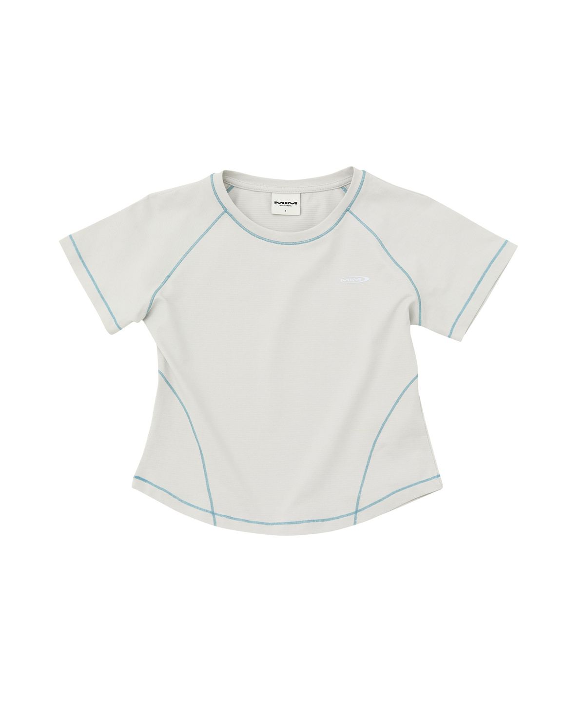엠아이엠(MIM) MOVE SCULPT T-SHIRT_Light Grey