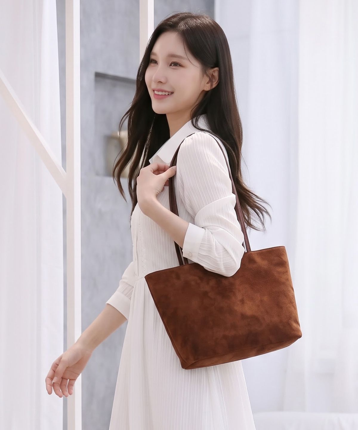 케이일일오(K115) Lumen Suede Shoulder Bag (루멘 스웨이드 숄더백)_4colors
