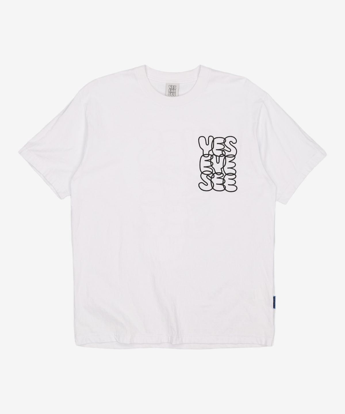 예스아이씨(YESEYESEE) C-Logo Tee Blue L