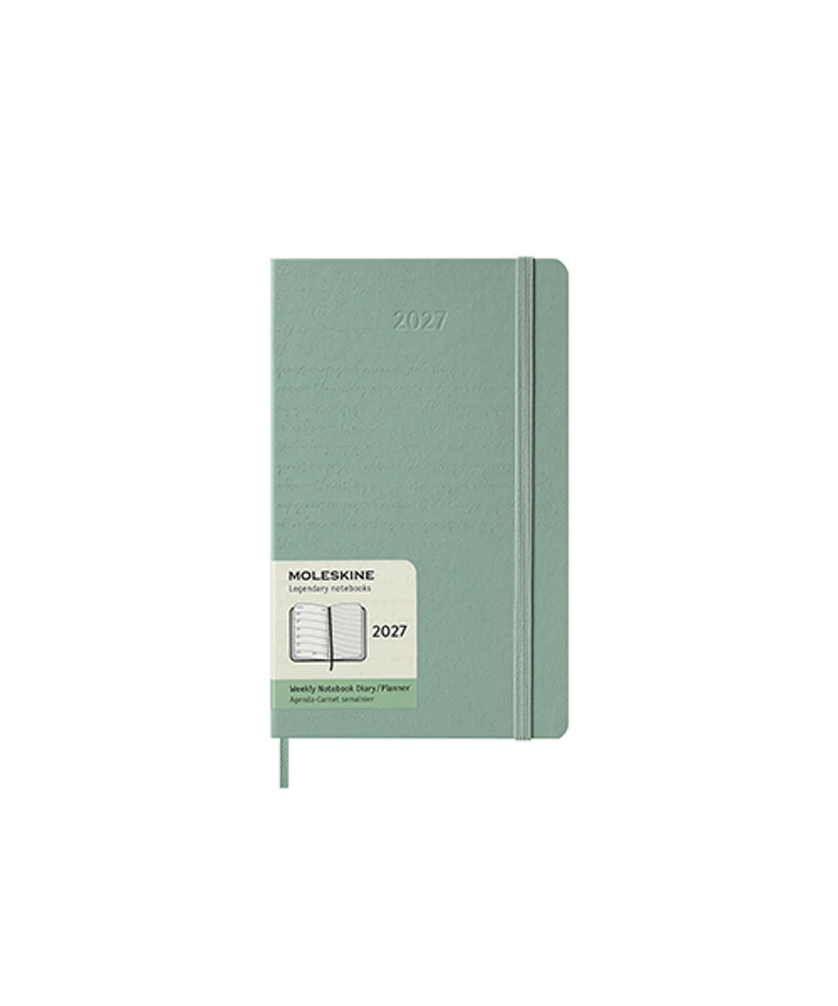 몰스킨(MOLESKINE) 2027위클리/세이지그린 하드 L