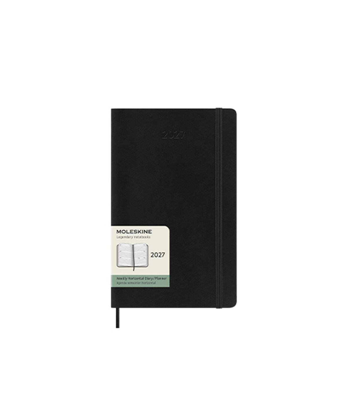 몰스킨(MOLESKINE) 2027위클리(가로형)/블랙 소프트 L
