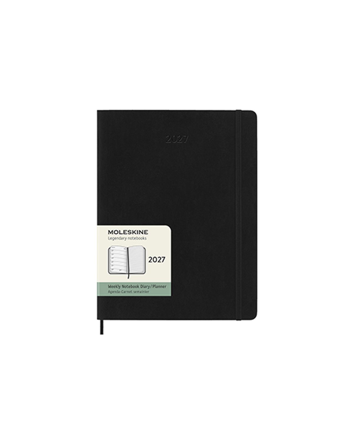 몰스킨(MOLESKINE) 2027위클리/블랙 소프트 XL