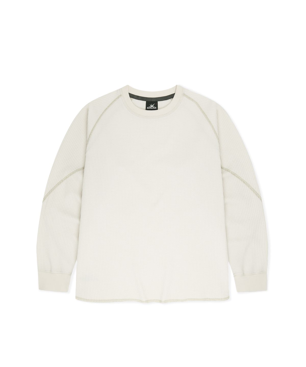 썬러브투어(SUNLOVETOUR) Aero Waffle LS Tee Ivory