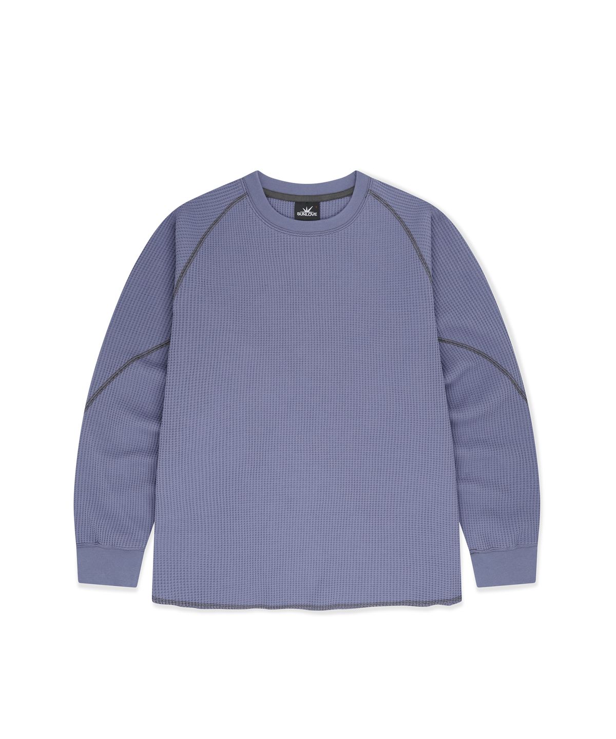 썬러브투어(SUNLOVETOUR) Aero Waffle LS Tee Purple