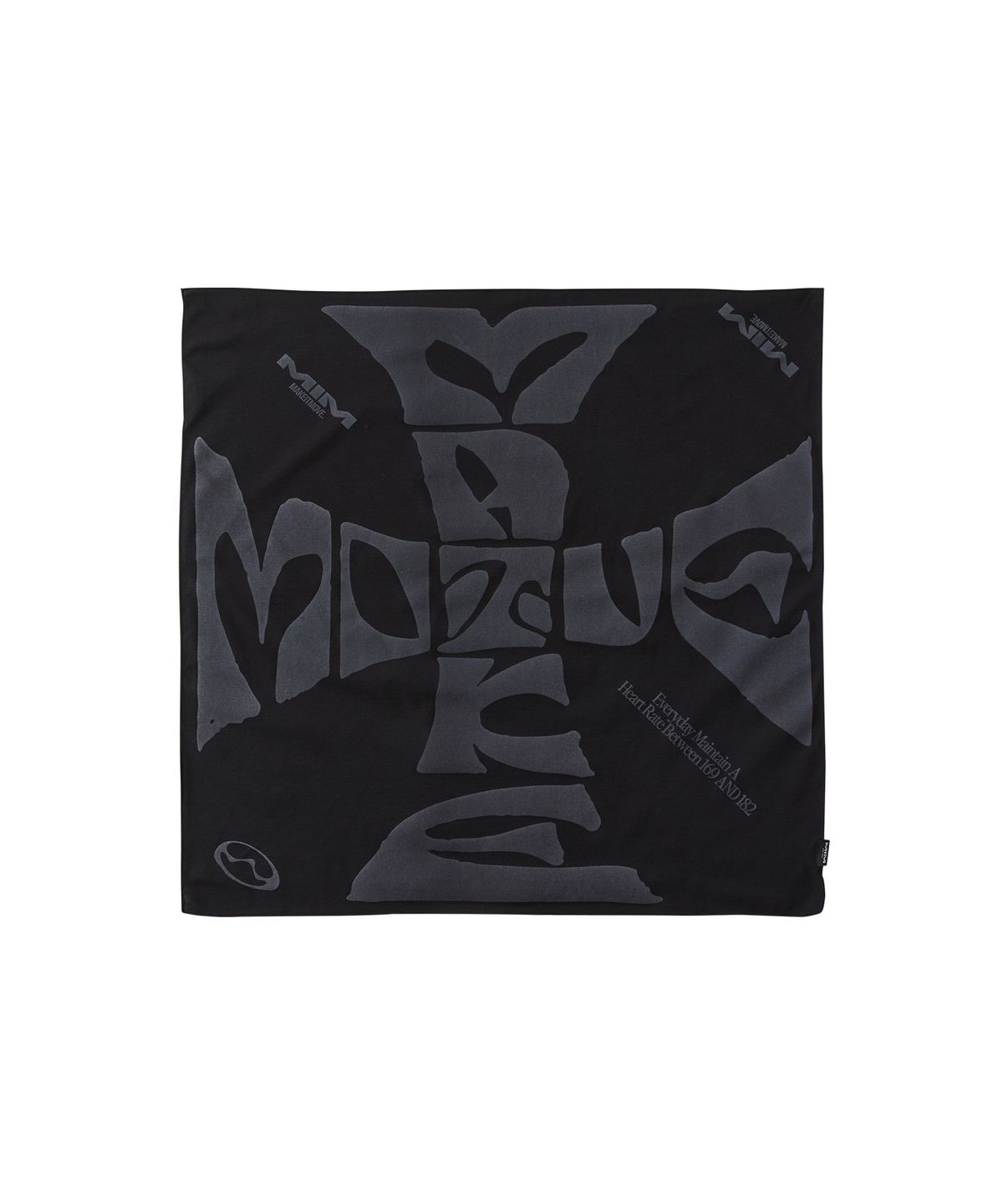 엠아이엠(MIM) CROSS BANDANA_Black