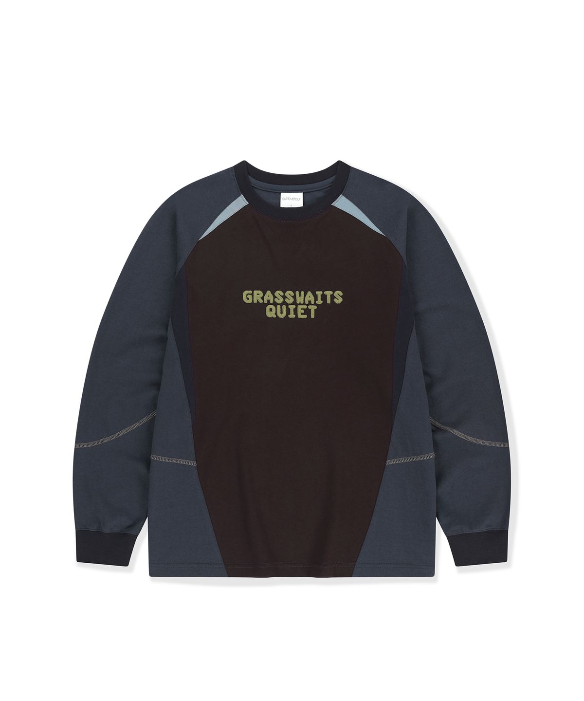 썬러브투어(SUNLOVETOUR) Quiet Training LS Tee Brown