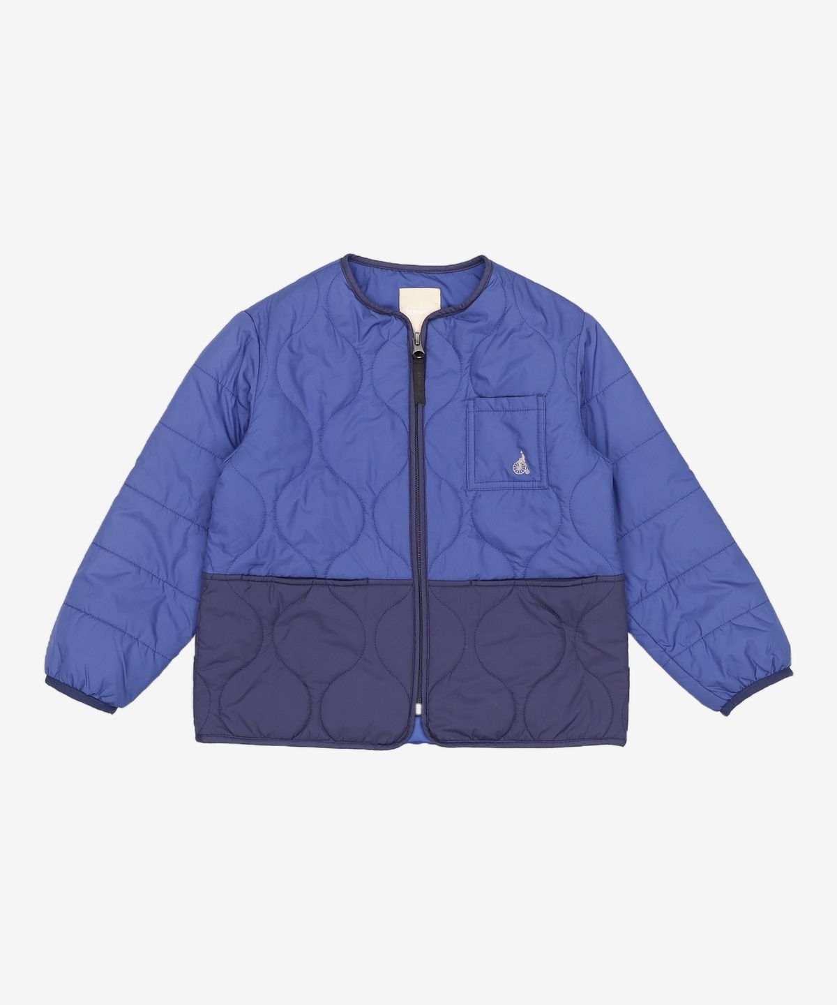 빈폴키즈(BEANPOLE KIDS) 블루 배색 경량 패딩 점퍼 (BI1739U04P) 120