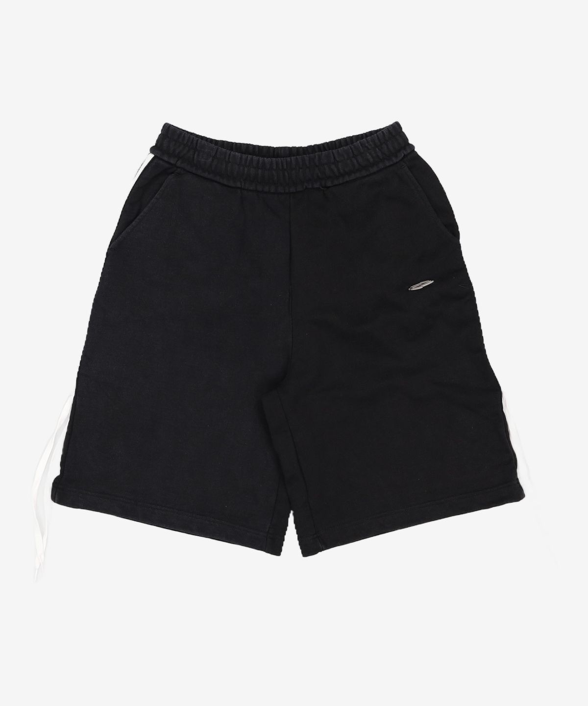 오프닝프로젝트(OPENING PROJECT) W Ribbon Tape Bermuda Shorts - Black WS