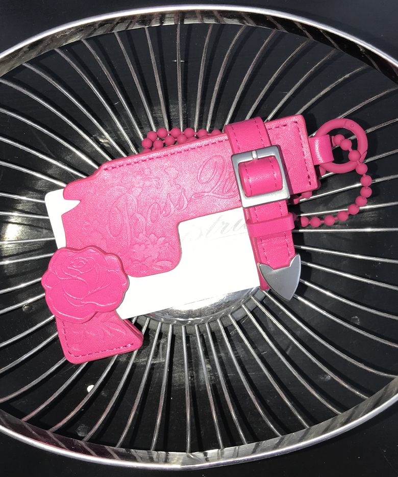RL PISTOL CARD WALLET(PINK)