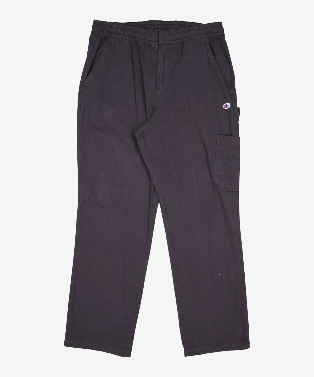 챔피온(CHAMPION) [US] 가먼트다이 로고 8oz Canvas 카고팬츠 (BLACK) CKPA1F503BK M