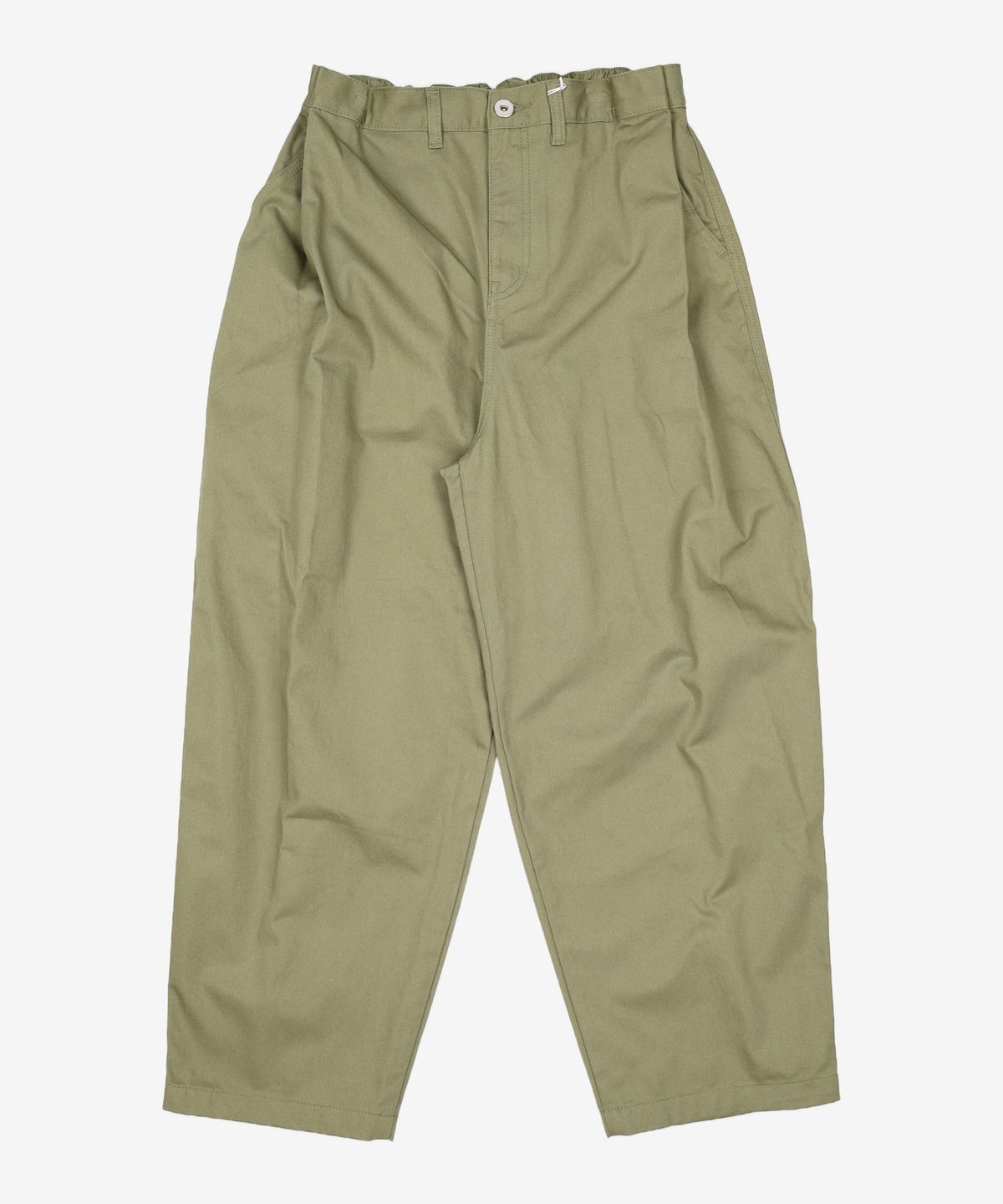 사운즈라이프(SOUNDSLIFE) Steady Balloon Snap Pants Khaki L