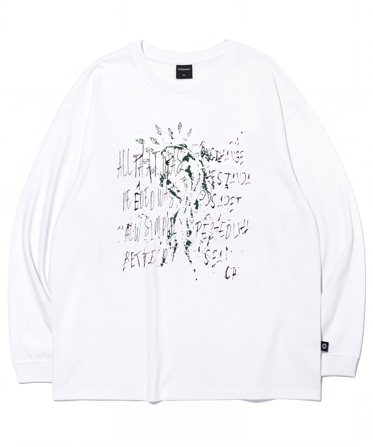 오드펄(ODDPEARL) tiger long sleeve(white)