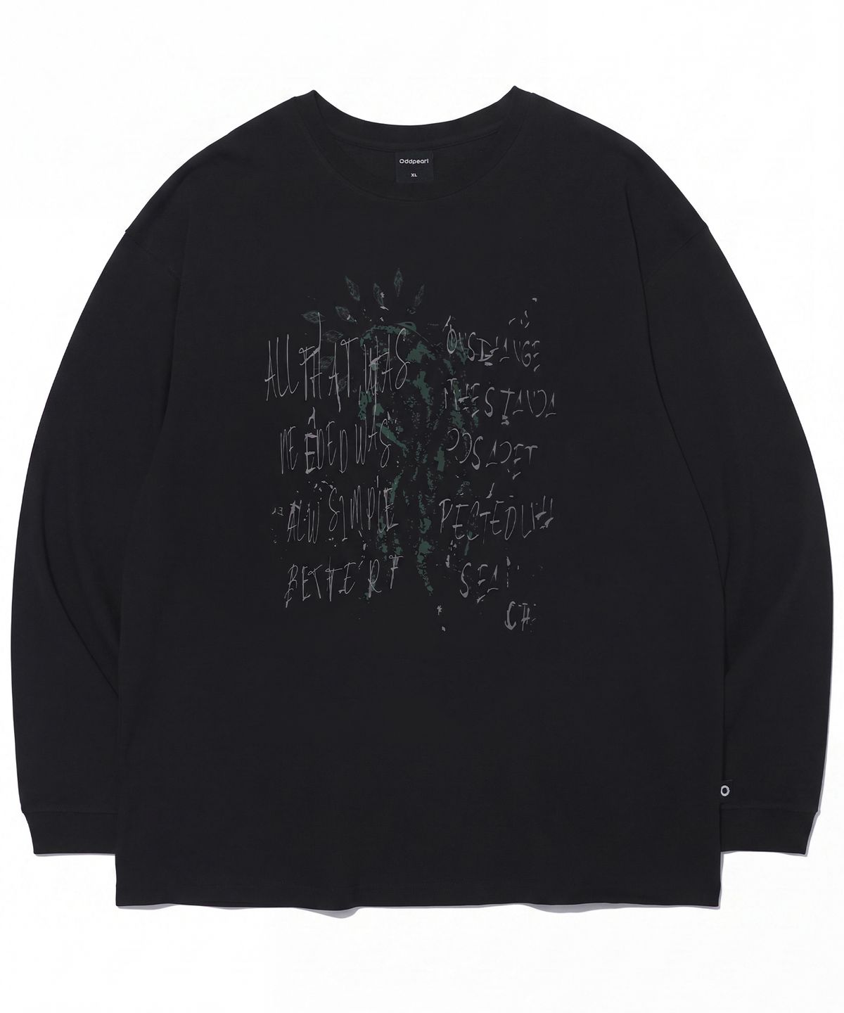 오드펄(ODDPEARL) tiger long sleeve(black)