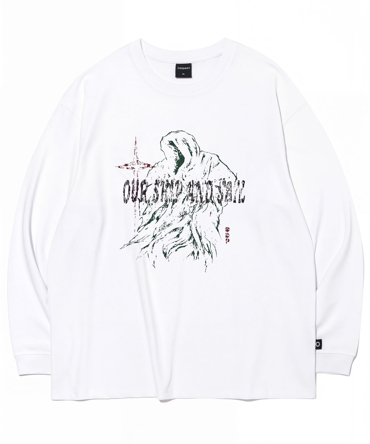 오드펄(ODDPEARL) ghost long sleeve(white)