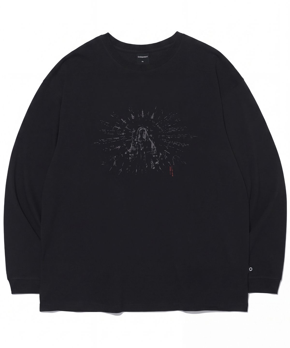 오드펄(ODDPEARL) saint long sleeve(black)