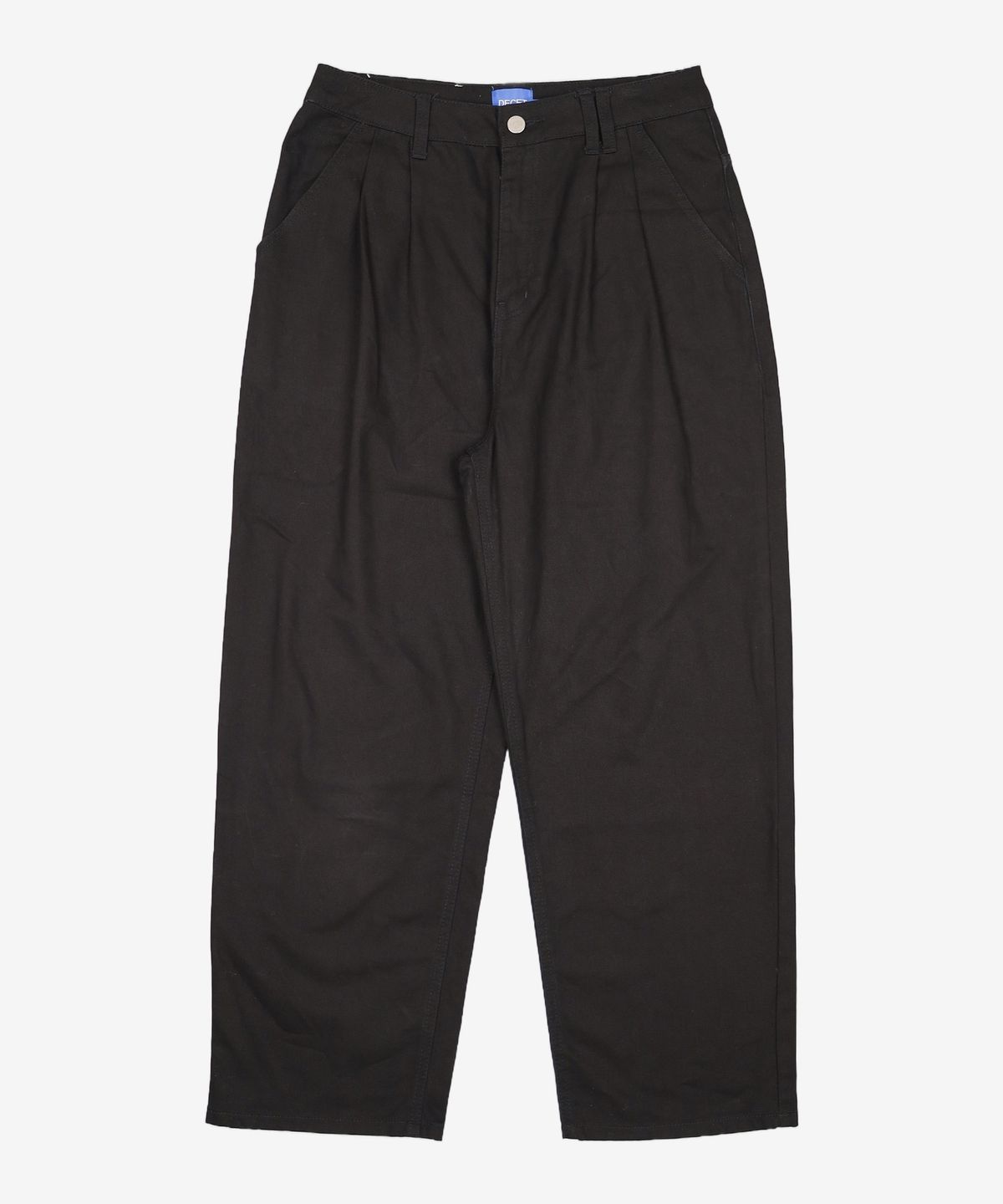 데케트(DECET) [AMC 데님]Dawn 2Pleats Wide Jeans DCPT007AshBlack 28