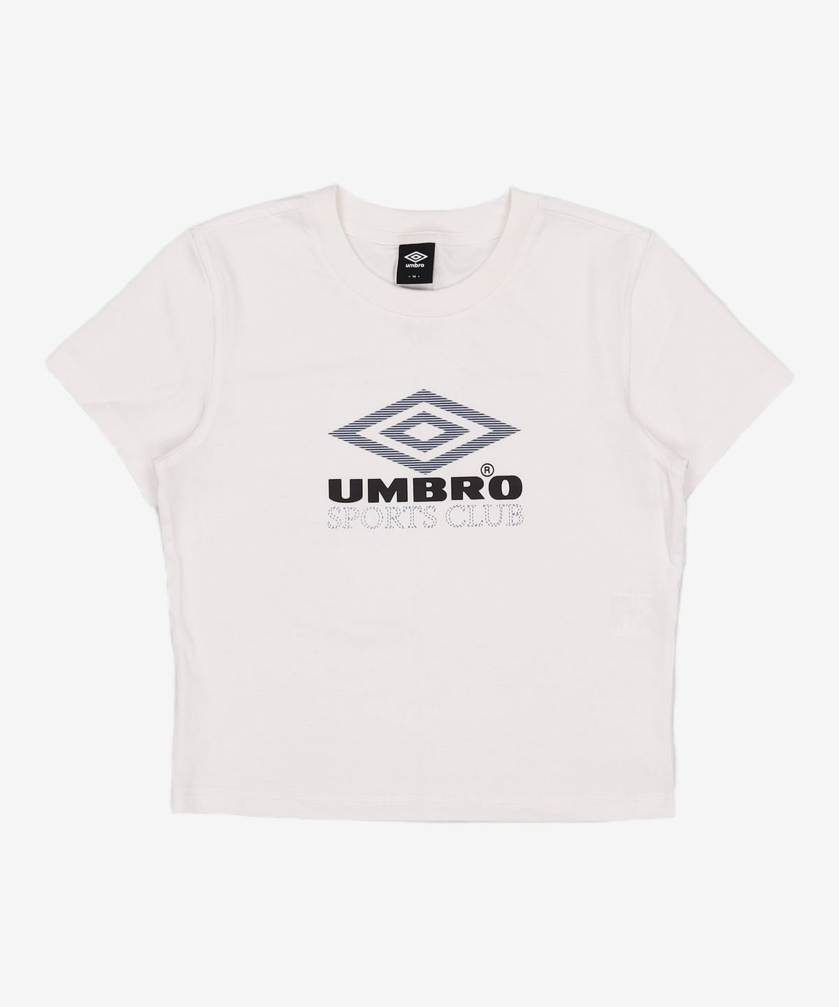 엄브로(UMBRO) 크리스피 타슬란 우먼스 반팔 티셔츠 화이트(UQ222CRS50) 90