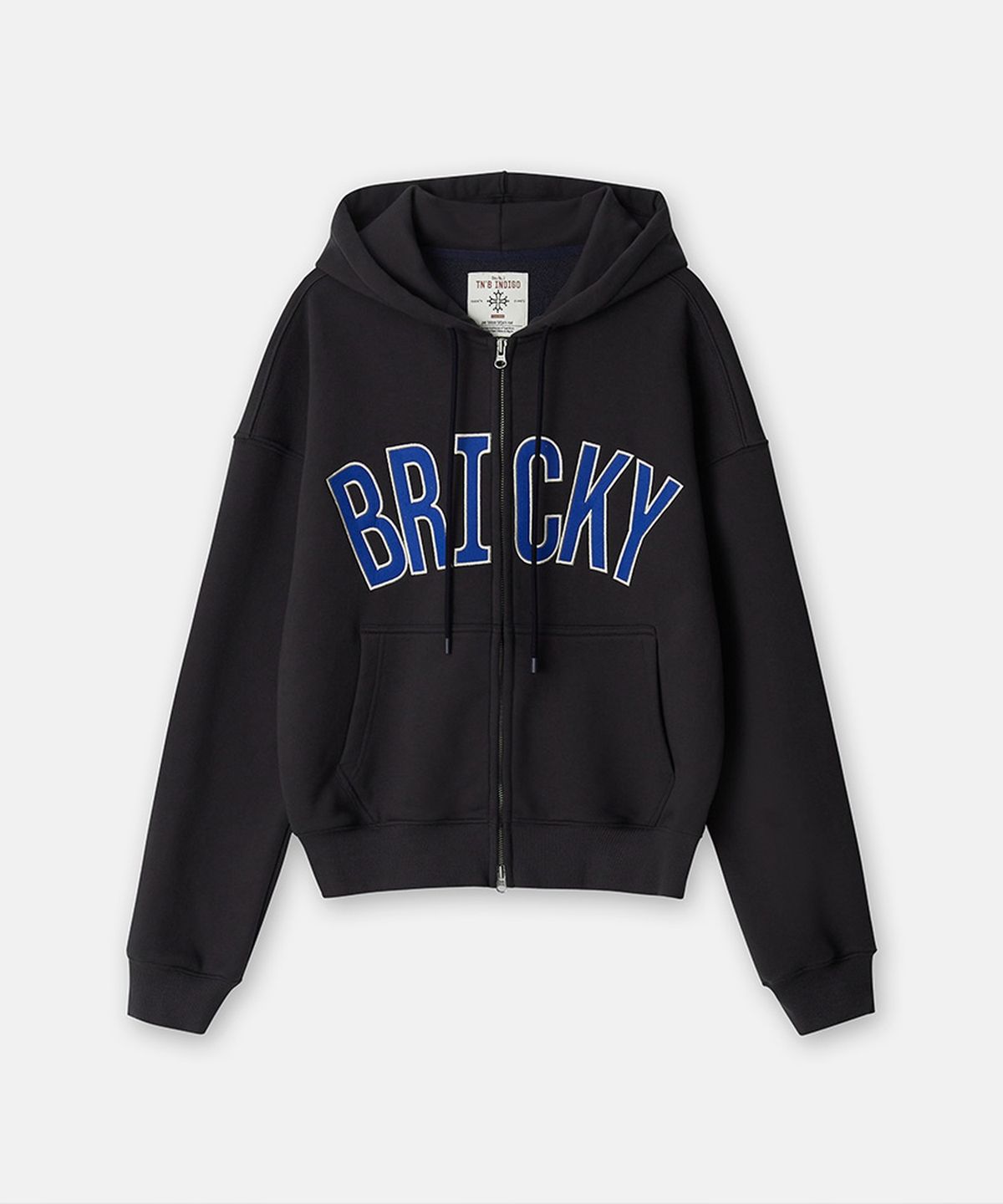 툴룬즈브릭(TOULN BRICK) TB-세미크롭브리키 후드집업 CG (E6W10G1206)