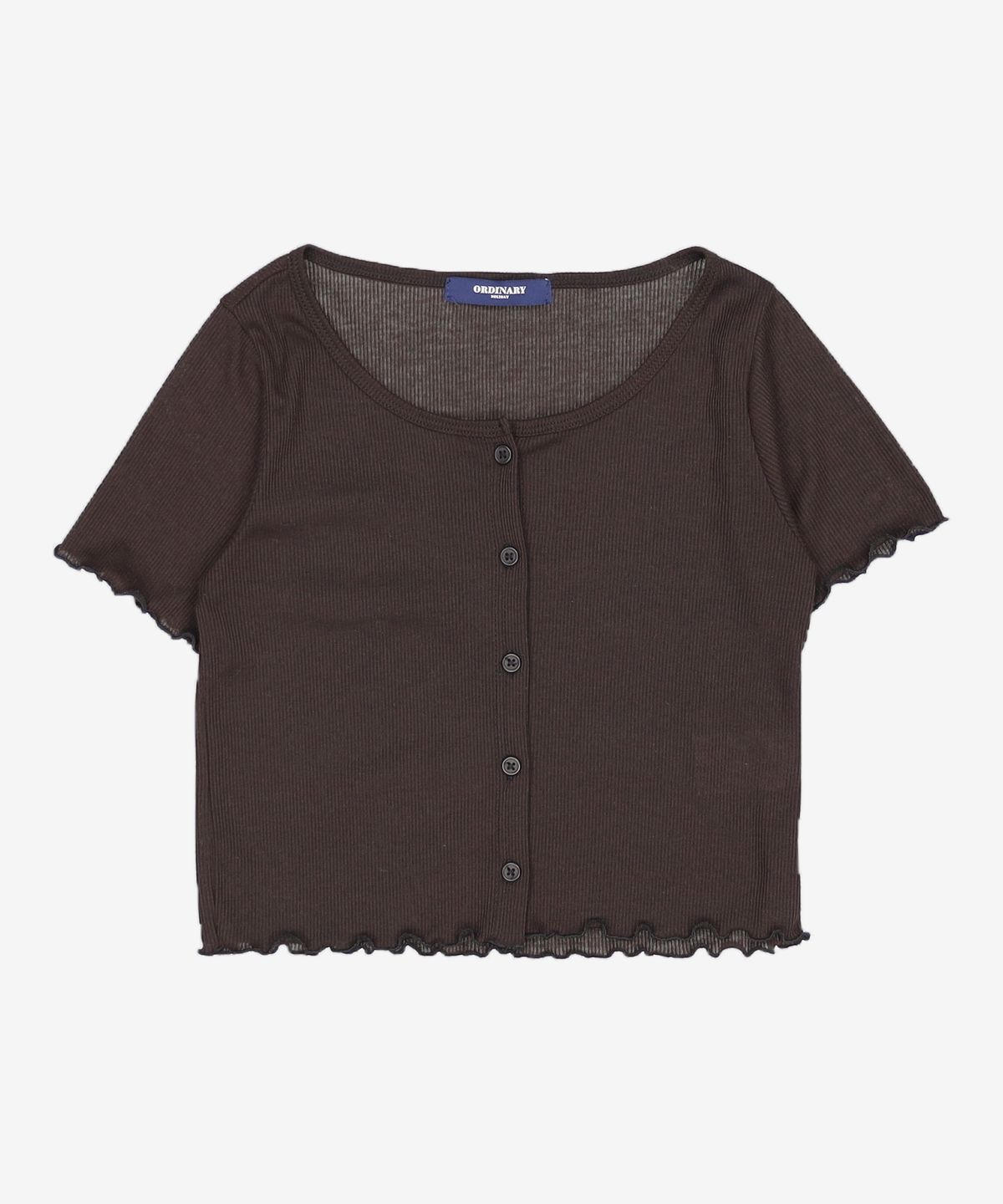 오디너리 홀리데이(ORDINARY HOLIDAY) 골지반팔나시SET RIBBED HALF-SLEVEE & TANK TOP SET S