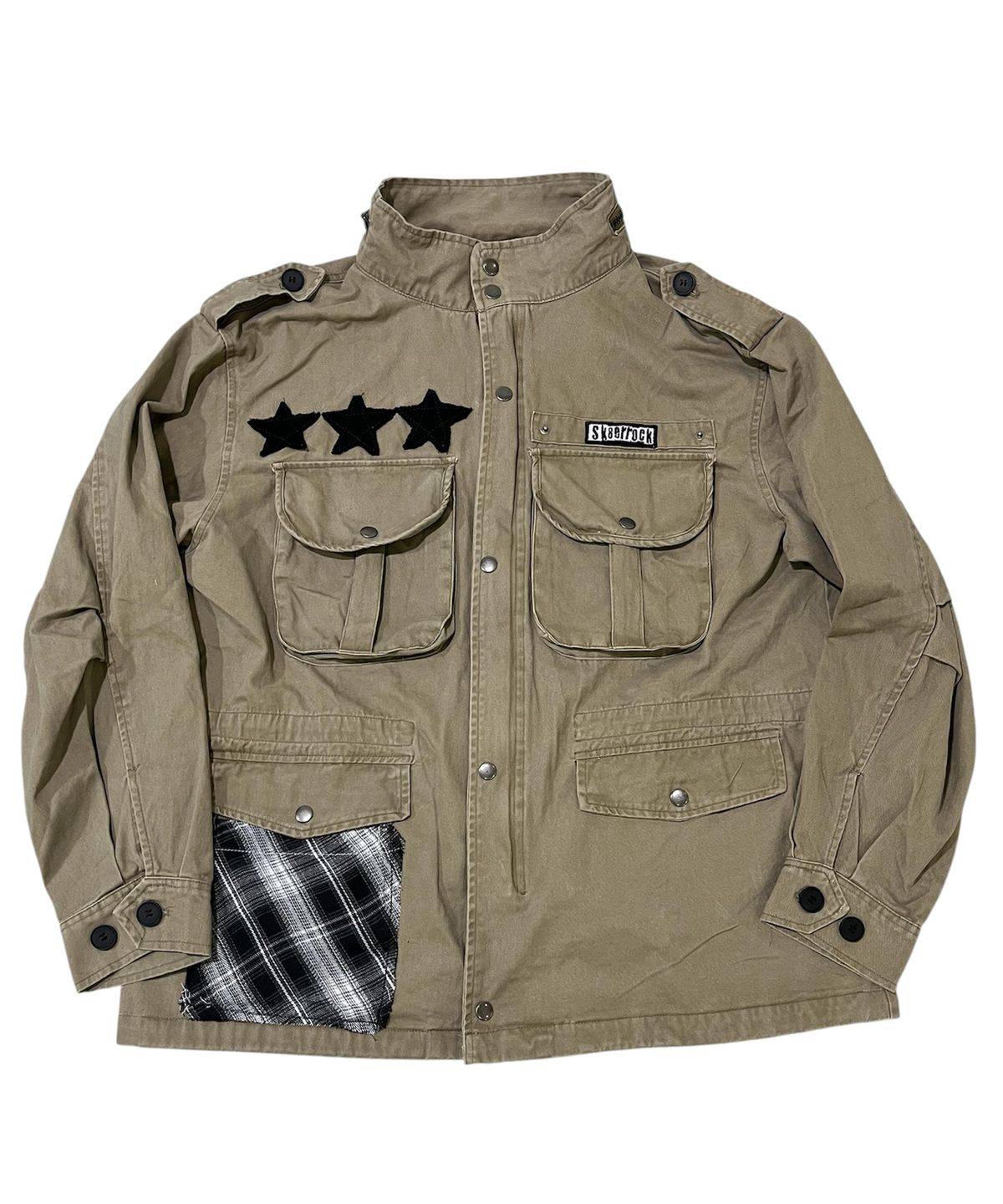 스케이터락(SK8ER ROCK) Riot Field Jacket (Beige)