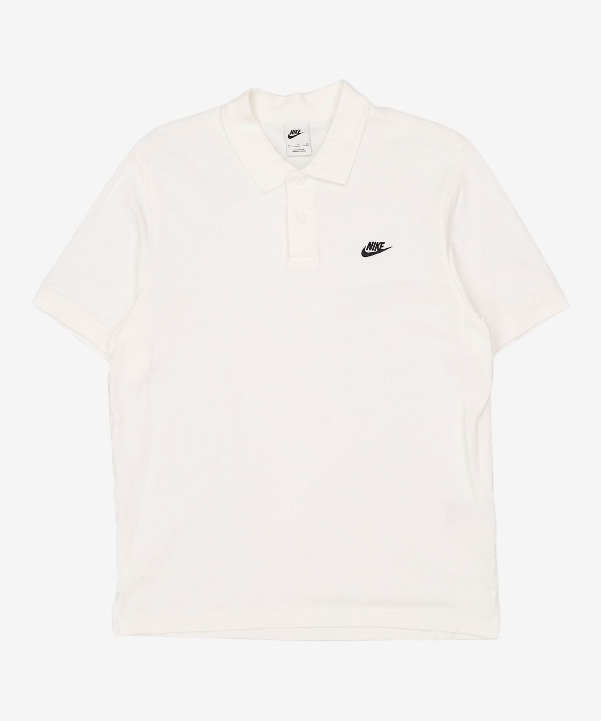 나이키(NIKE) 클럽 반소매 폴로셔츠 M - 화이트:블랙 / FN3895-100 XL