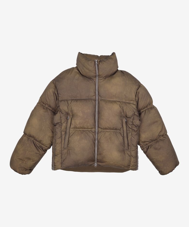 스머징 그래픽 다운 자켓 BROWN M