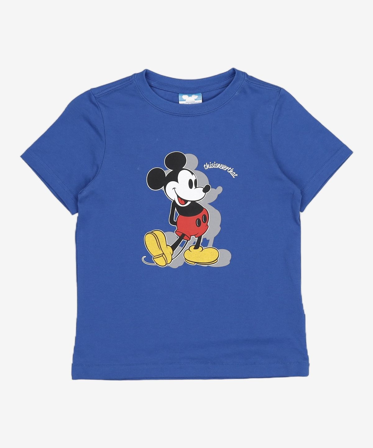 디스이즈네버댓(THISISNEVERTHAT) TNT_Mickey_Kids Tee Blue M