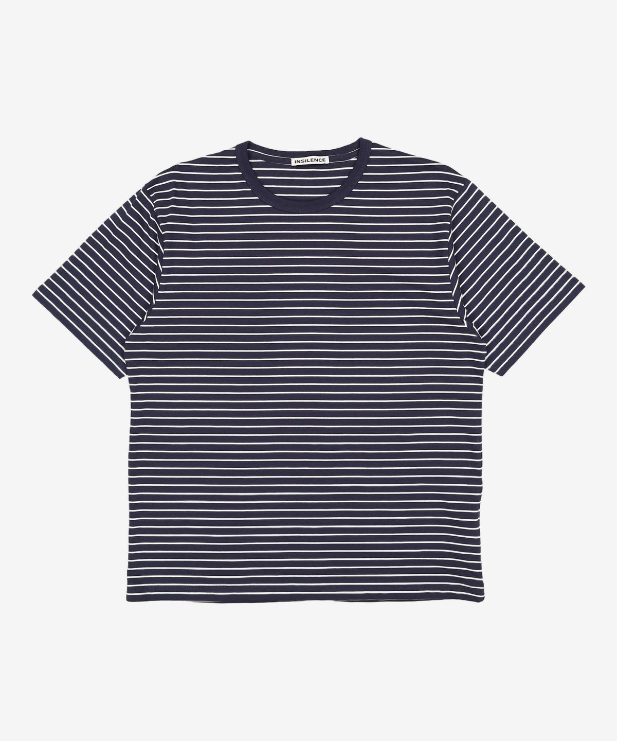인사일런스(INSILENCE) 스트라이프 티셔츠 NAVY M