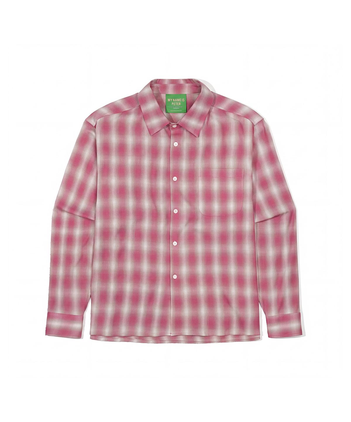 마이네임이즈피터(MYNAMEISPETER) SKATER PETER SHIRT - PINK