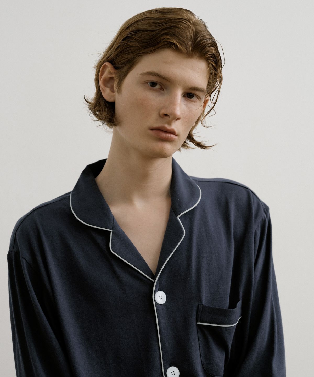 조스라운지(JO'S LOUNGE) [모달] (m) Essential Navy Pajama Set