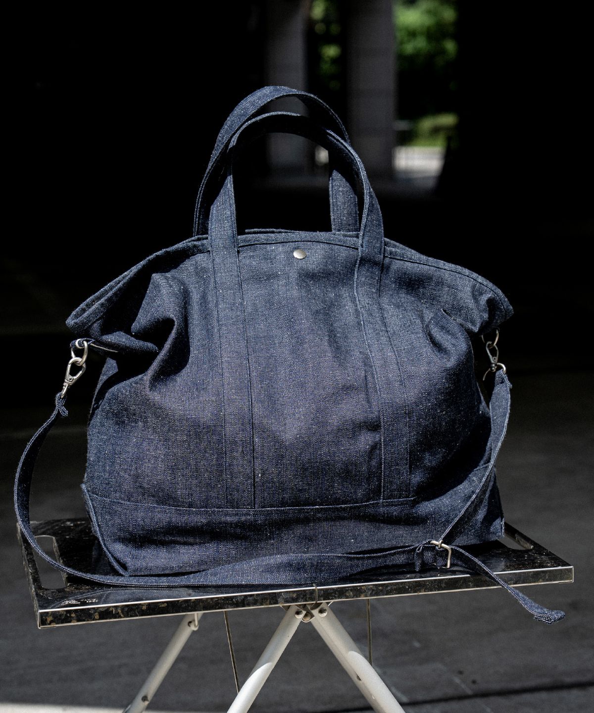 아스트레이(ASTLAY) Stella Selvedge Nep Denim Reversible  3Way Bag