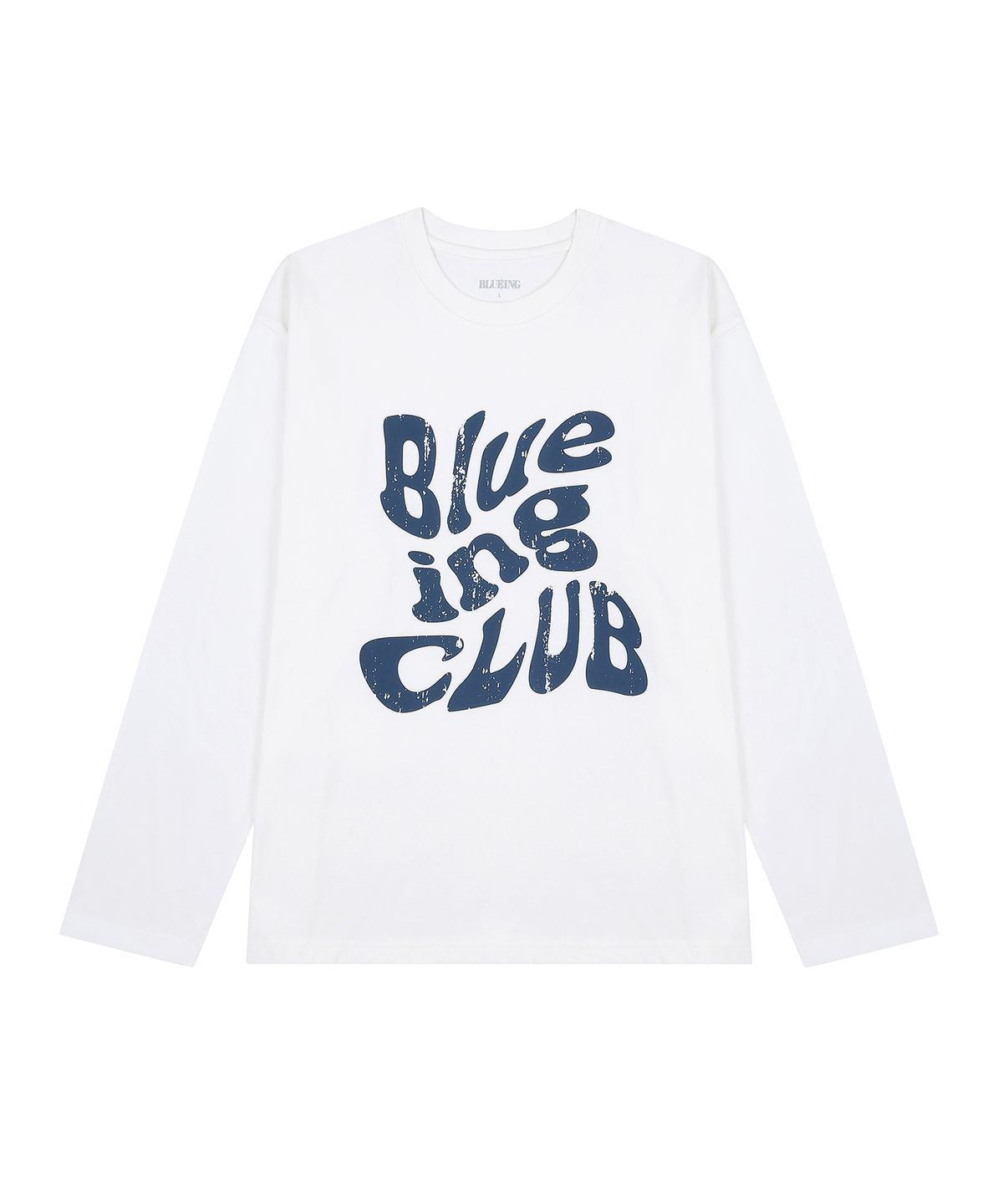 블루잉(BLUEING) BLUEING CLUB LONG SLEEVE [WHITE]