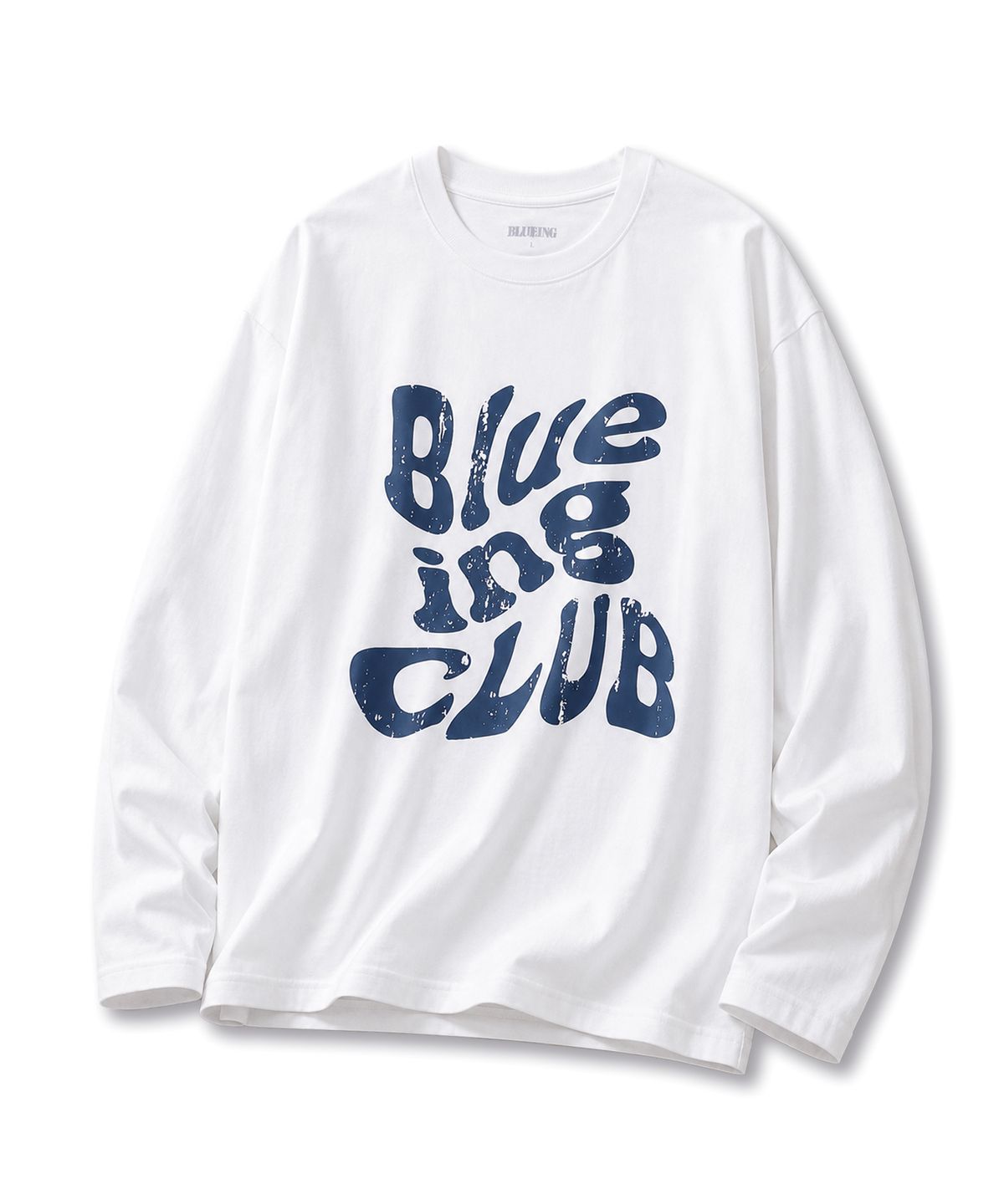 블루잉(BLUEING) BLUEING CLUB LONG SLEEVE [WHITE]