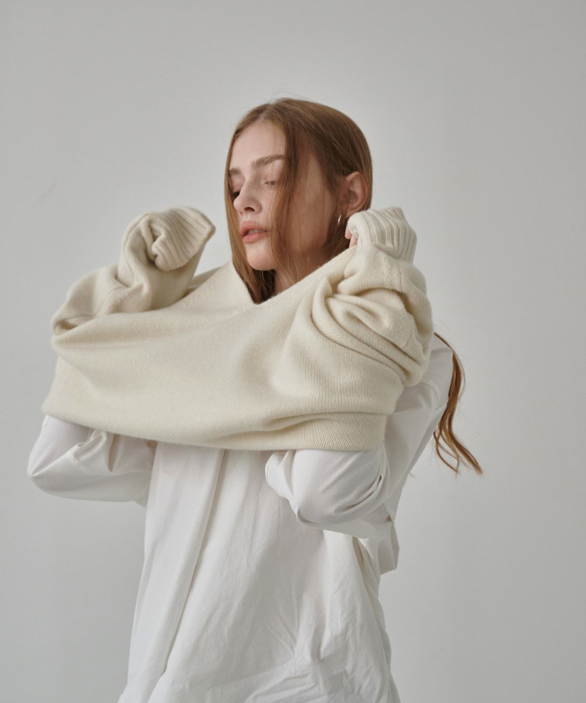 아더이지(OTHER EASY) standard merino knit (ivory)