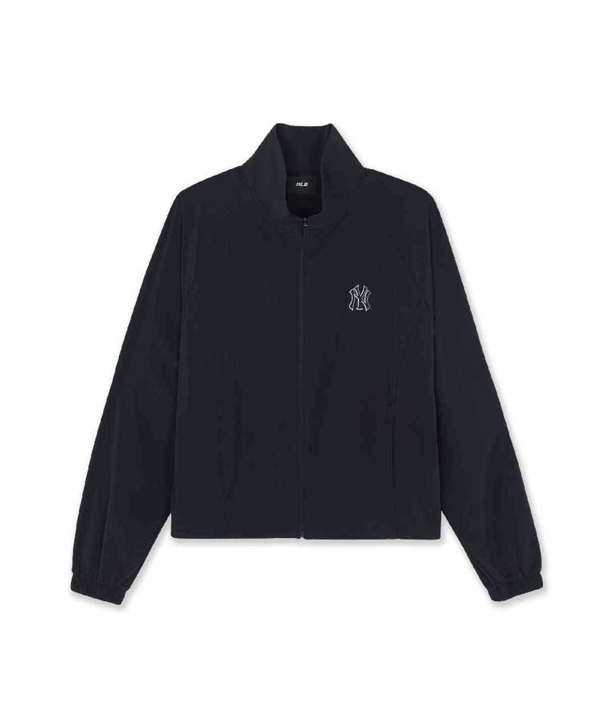 엠엘비(MLB) 여성 바시티 스포티브 크롭 바람막이 NY (Black)