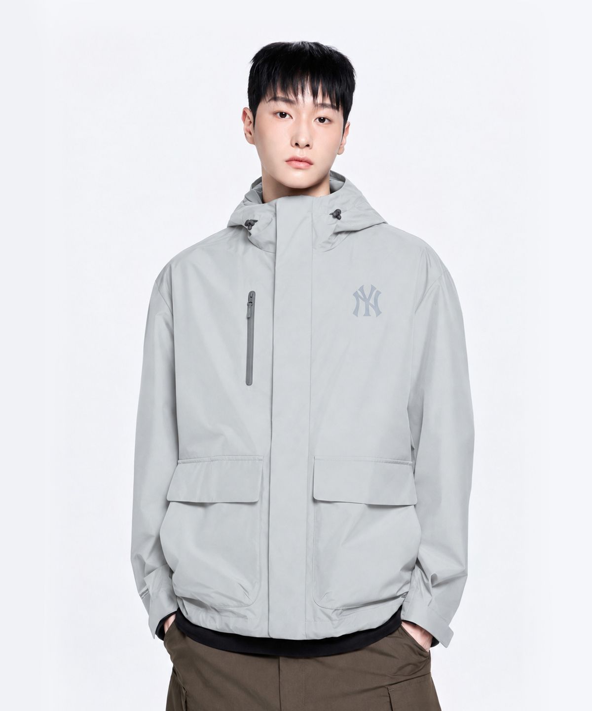 엠엘비(MLB) 고어 윈드스토퍼 2L 바람막이 NY (Ptn.Cream)